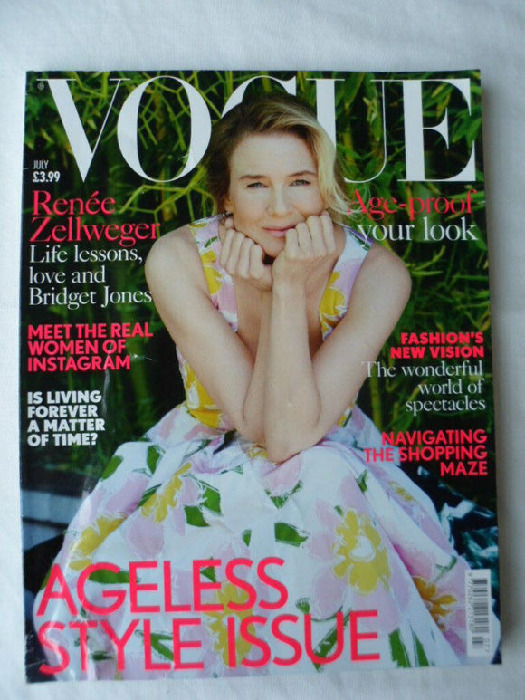 Vogue - Renee Zellweger - July 2016