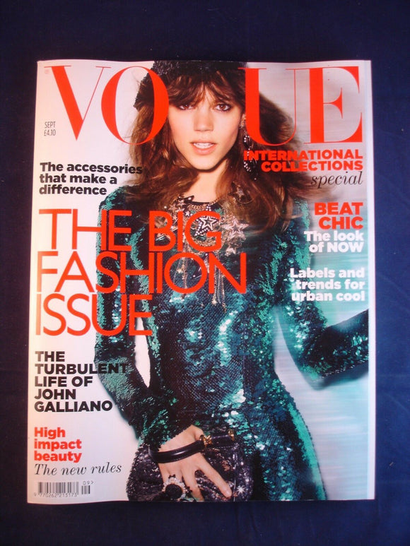 Vogue - September 2011  - Big Fashion issue - Freja Erichsen