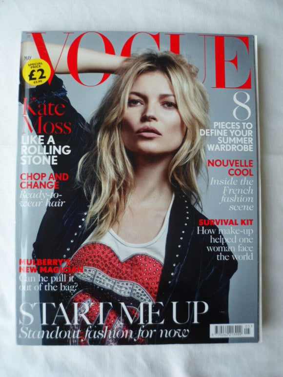 Vogue - Kate Moss - May 2016