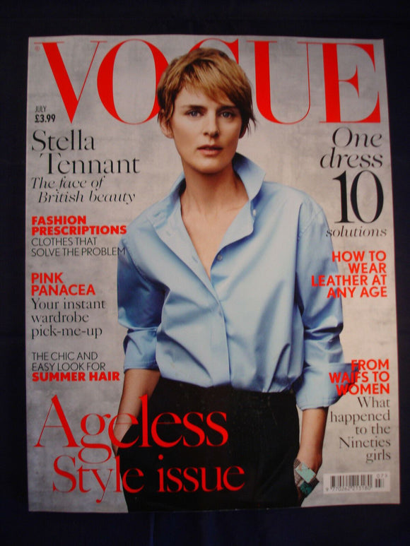 Vogue - July 2015 - Stella Tennant