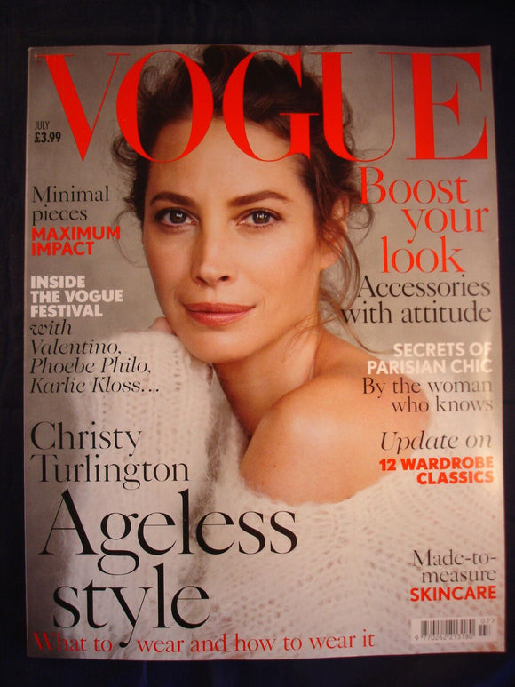 Vogue - July 2014 - Christy Turlington