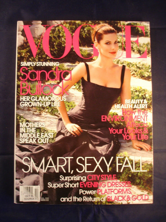 USA Vogue - October 2006 - Sandra Bullock