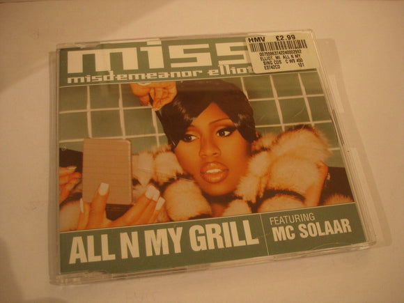 Missy Elliot - All N My Grill - E3742CD - CD Single (B2)
