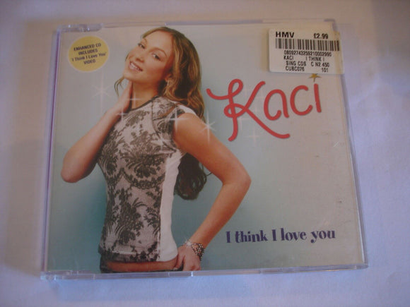 Kaci - I think I love you - CUBC076 - CD Single (B2)