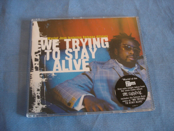 Wyclef Jean - We trying to stay alive - 664681 5 - CD Single (B1)
