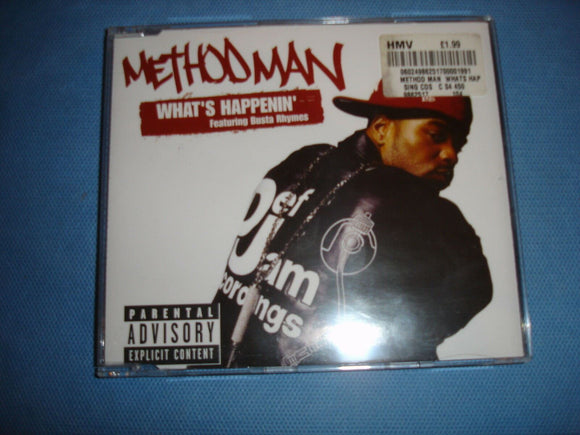 Methodman - What's Happenin - CD Single - 9862517