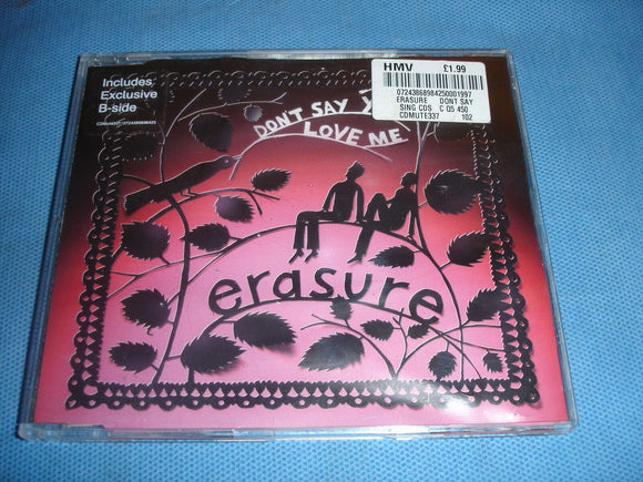 Erasure - Breathe - CD Single - CDMUTE337
