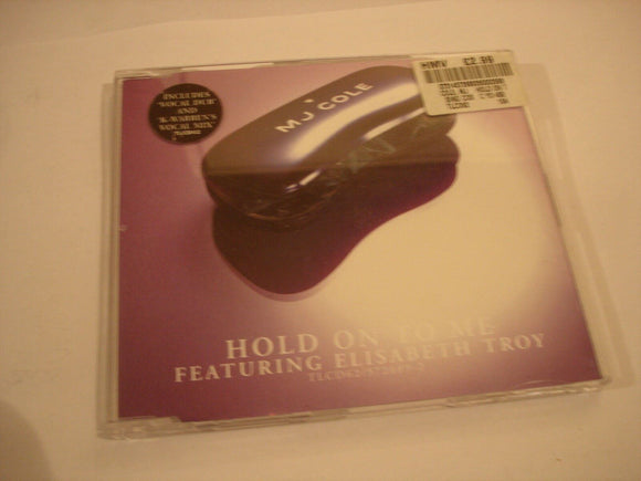 M J Cole - Hold on to me - TLCD62 - CD Single (B2)