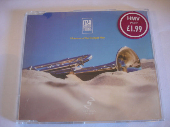 Montano vs The trumpet man - SERR010CD - CD Single (B2)
