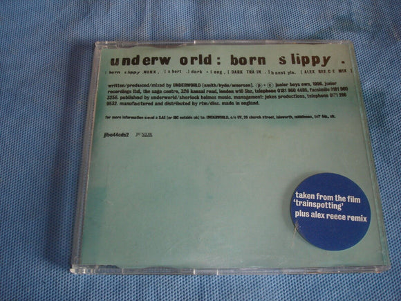 Underworld - Born Slippy - jbo44cds2 - CD Single (B1)