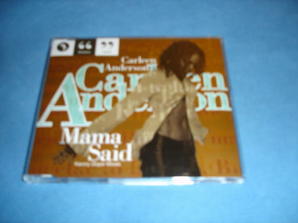 Carleen Anderson - Mama Said - CD Single