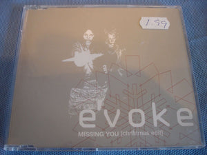 Evoke - Missing You (Christmas Edit )- WEA 193CDJ3 - CD Single (B2)