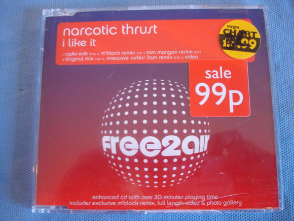 Narcotic Thrust - I like it - CD Single - 0153655F2A