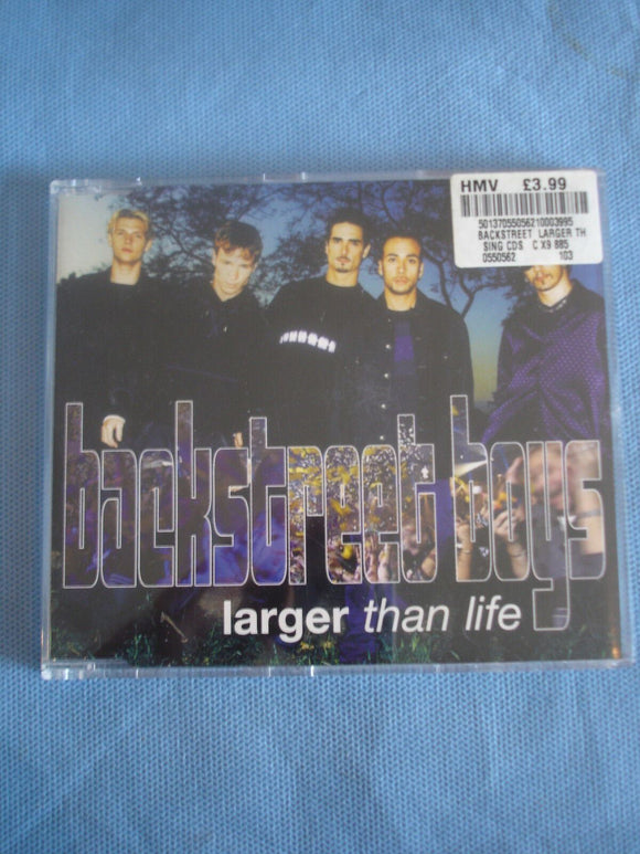 Backstreet Boys - Larger than life - CD Single - 0550562
