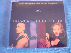 2 Two unlimited - Do what's good for me - CD Single - PWL322CD1