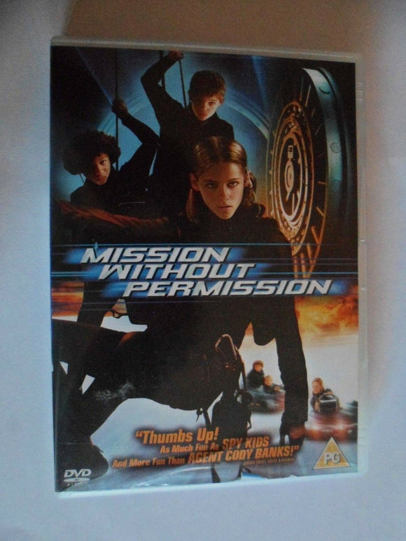 Mission Without Permission DVD (2004) Kristen Stewart - Box 2
