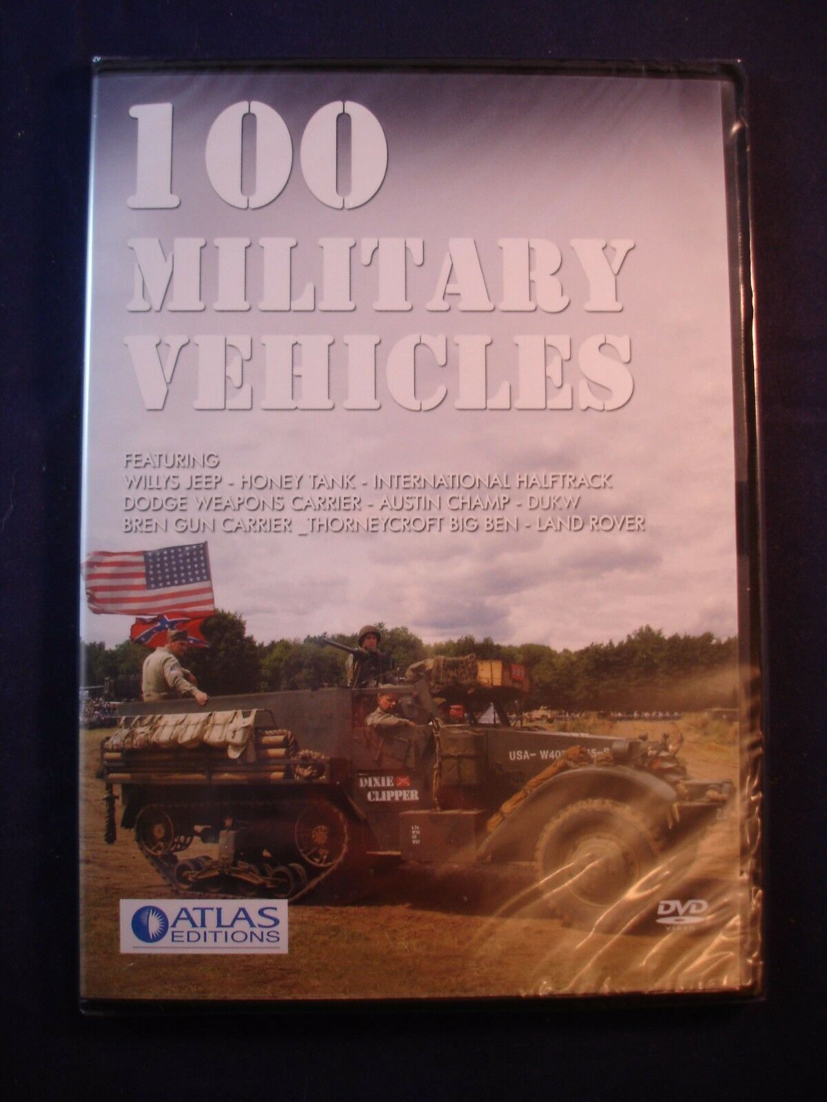 100 MILITARY VEHICLES DVD ATLAS EDITIONS FREE POSTAGE Magazinesandcomics
