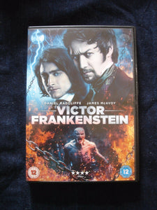 Victor Frankenstein DVD - Daniel Radcliffe, James McAvoy