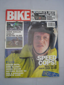 Bike Magazine - June 1992 - Harley Electraglide - Ducati 907E - Kawa KDX125