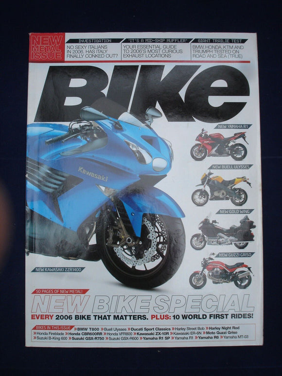 Bike Magazine - Nov 2005 - New metal issue - Every 2006 New bike that matters