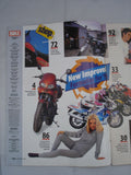Bike Magazine - Jan 1996 - Guzzi Californias - Harley VR1000