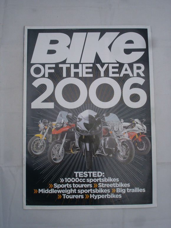 Bike Magazine Supplement - Bike of the year 2006 -