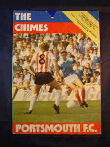 Football Programme Portsmouth Pompey PFC v Carlisle - 14th November 1981
