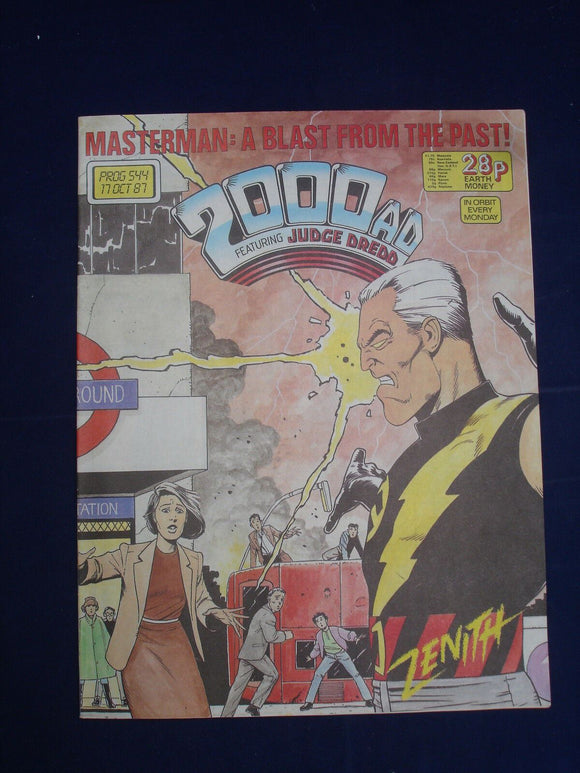 2000AD Comic - Prog 544  - (P1)