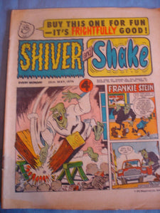 Shiver and Shake Comic - 25th May 1974
