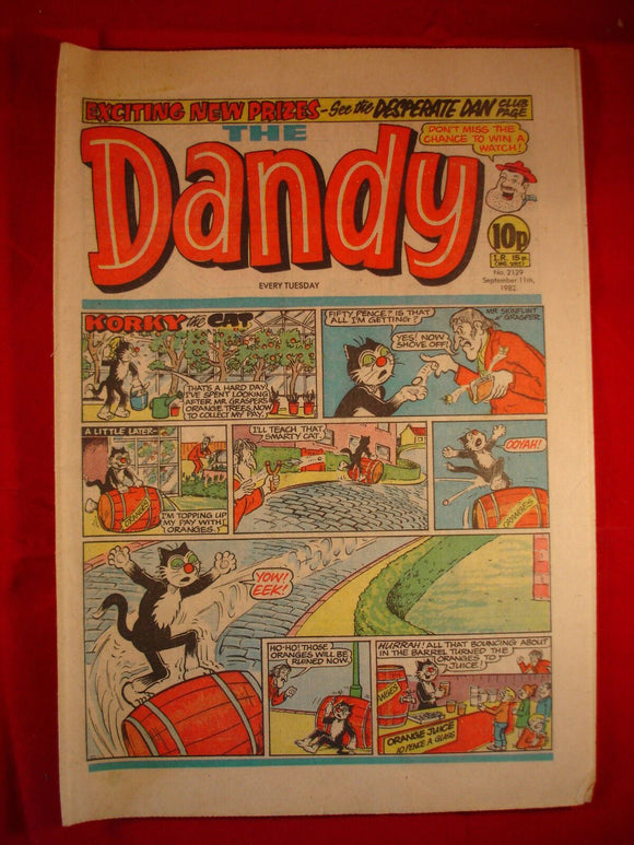 Dandy Comic - # 2129 - September 11th 1982