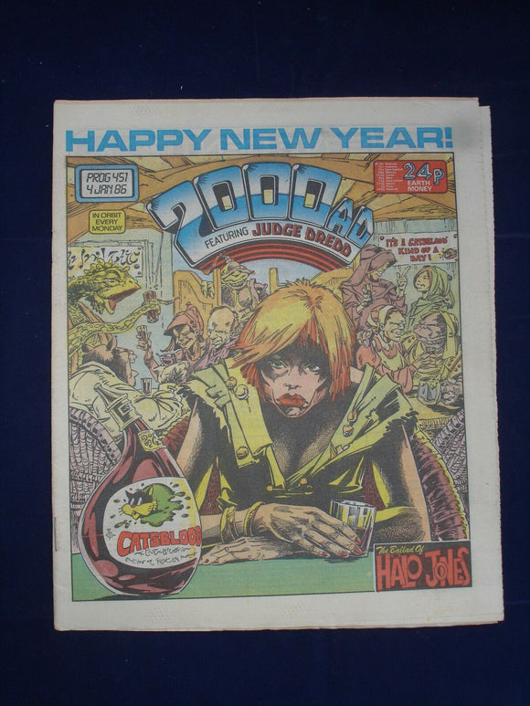 2000AD Comic - Prog 451  - (P1)