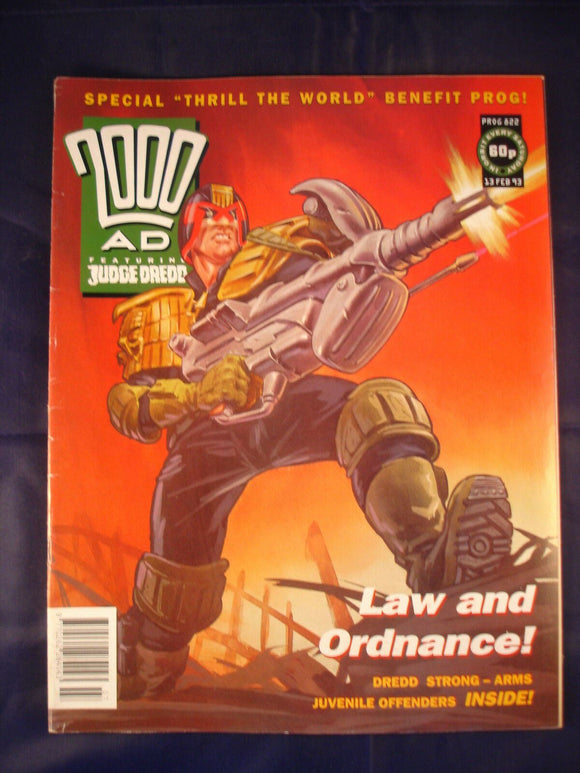 2000AD comic - Prog 822