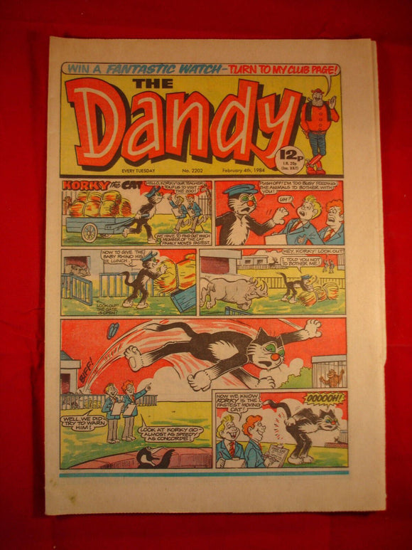 Dandy Comic - # 2202 - February 4th 1984