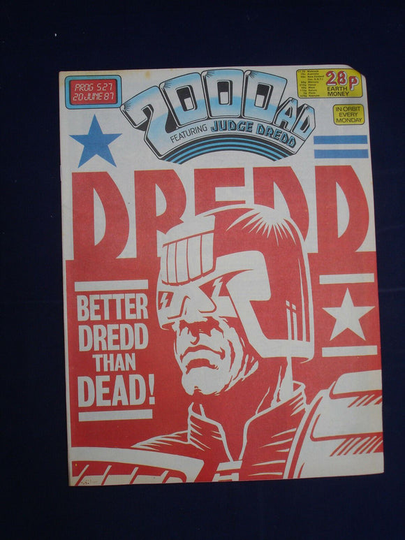 2000AD Comic - Prog  527 - (P1)