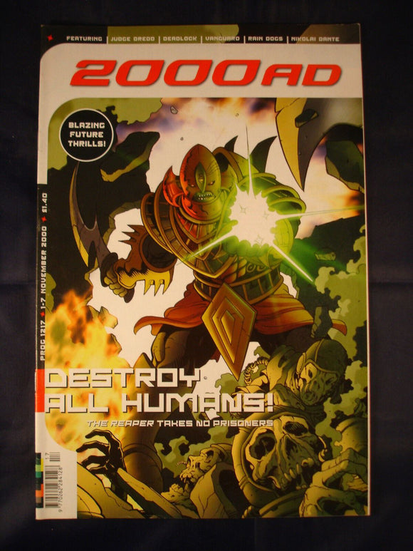 2000AD comic - Prog 1217