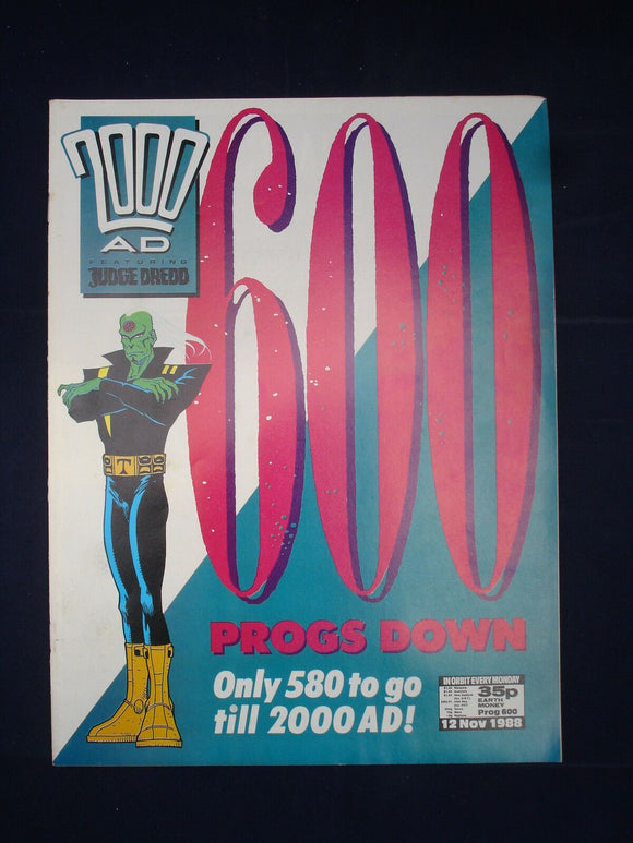 2000AD Comic - Prog 600  - (P1)