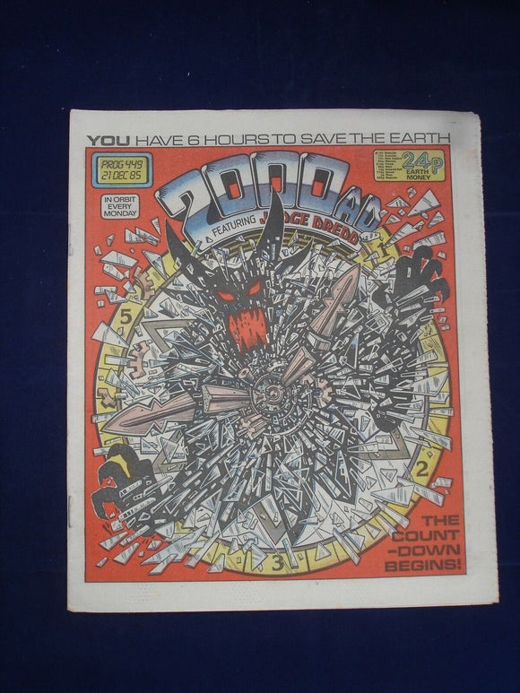 2000AD Comic - Prog 449  - (P1)