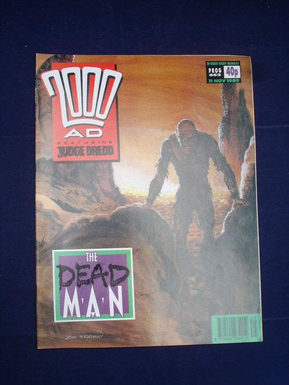 2000AD Comic - Prog 652  - (P1)
