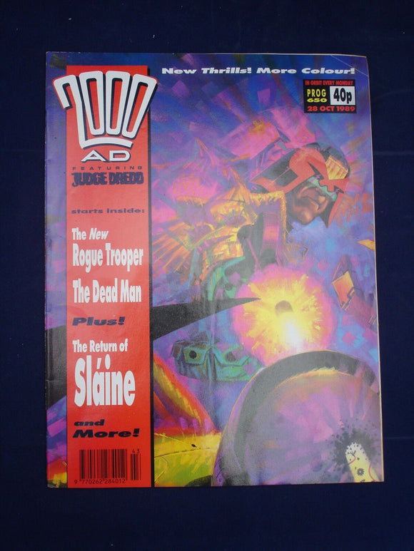 2000AD Comic - Prog 650  - (P1)