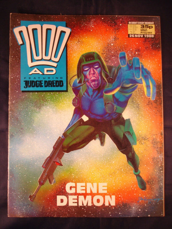 2000AD comic - Prog 602