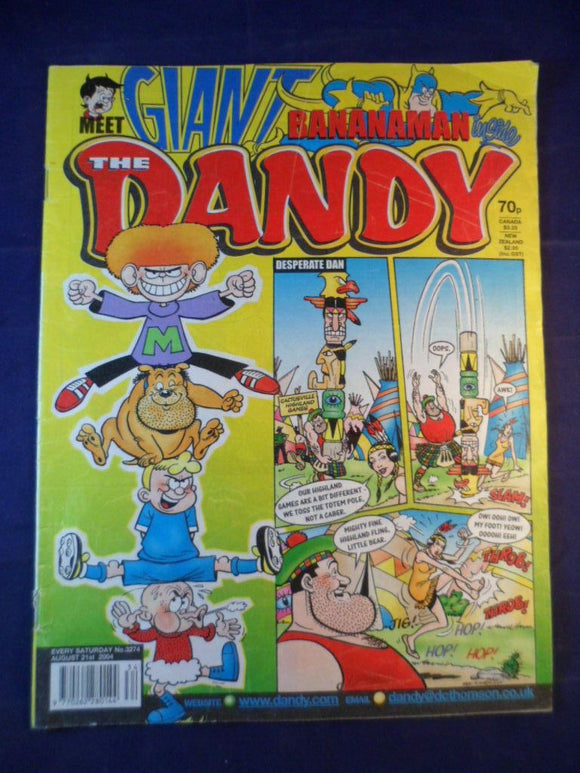 Dandy  Comic - # 3274 - 21 August 2004