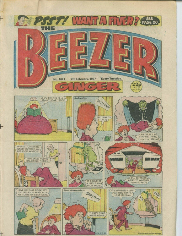 Beezer Comic - 1621 - 7th February 1987