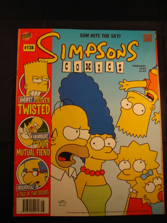 The Simpsons Comic - February 2007 - # 128