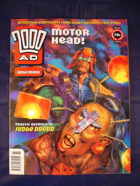 2000AD comic - Prog 884