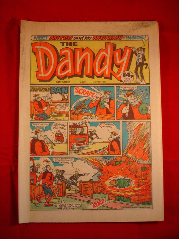 Dandy Comic - # 2263 - April 6th 1985