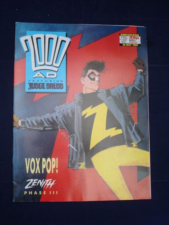 2000AD Comic - Prog 627  - (P1)