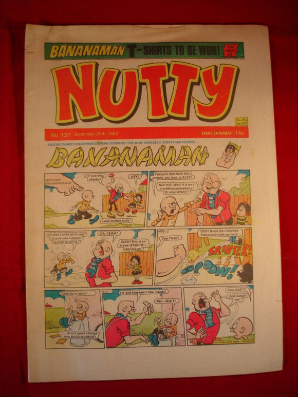 Nutty Comic - 137 - September 25th 1982
