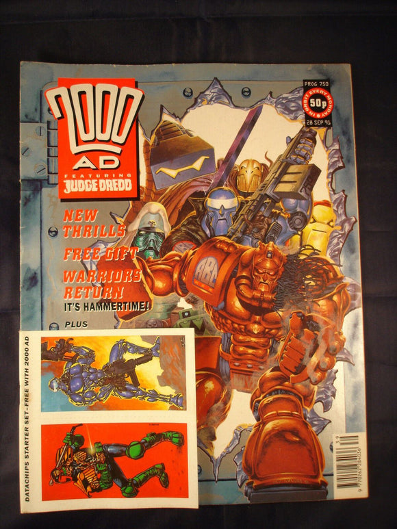 2000AD comic - Prog 750