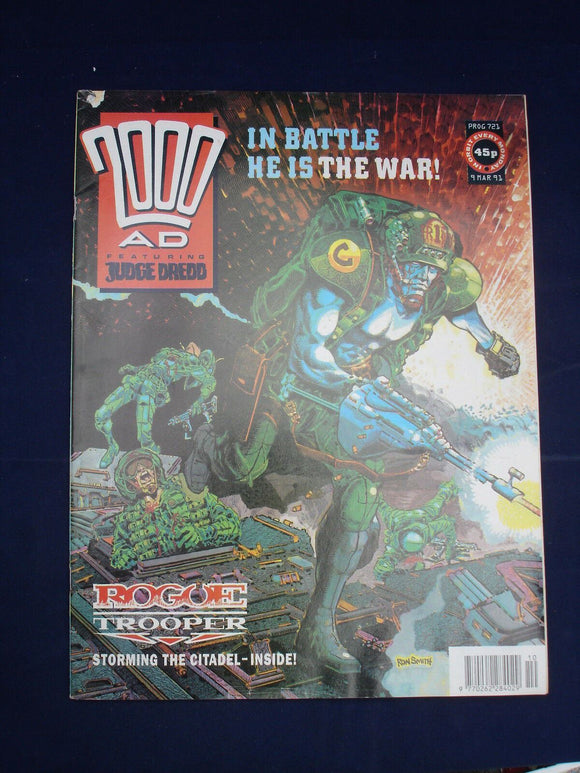 2000AD Comic - Prog 721  - (P1)