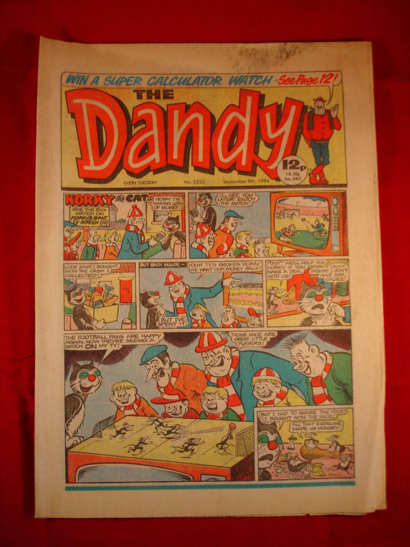 Dandy Comic - # 2233 - September 8th 1984